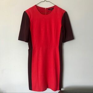 💰price drop💰VGUC Tibi classic short sleeve colorblock dress